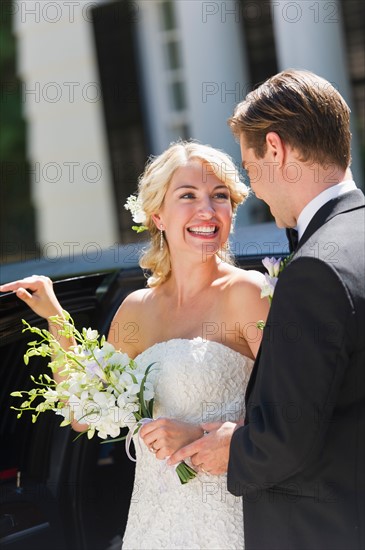 Portrait of married couple.