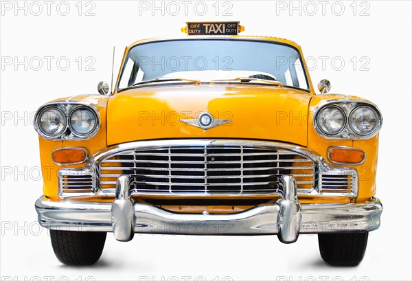 New York antique taxi.