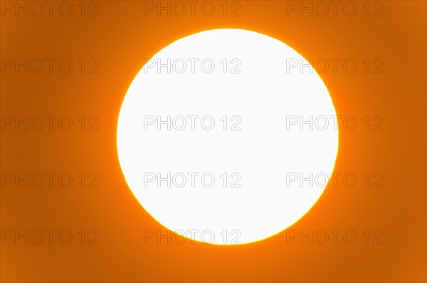 Close-up view of sun.