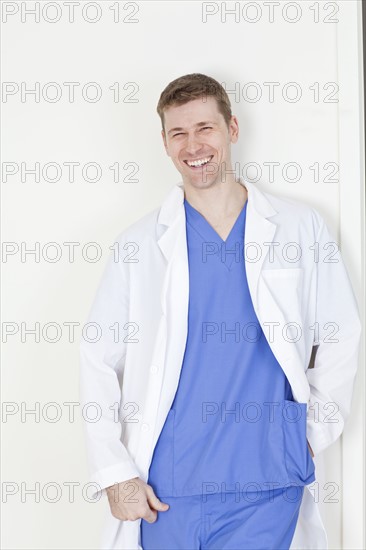 Portrait of surgeon in hospital. Photo: db2stock