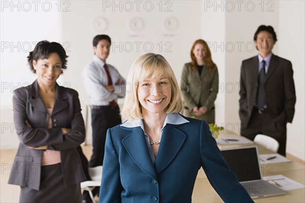 Portrait of business people. Photo: Rob Lewine