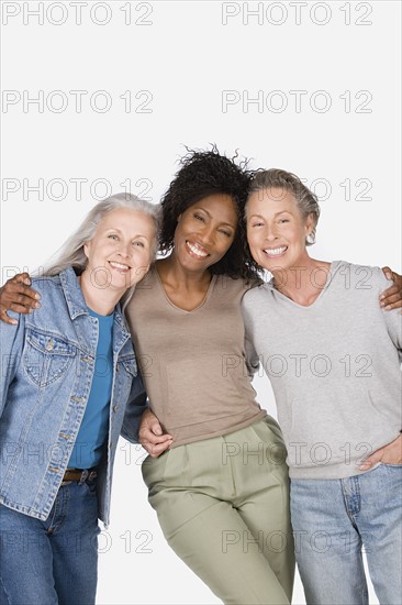 Studio portrait of three women. Photo: Rob Lewine