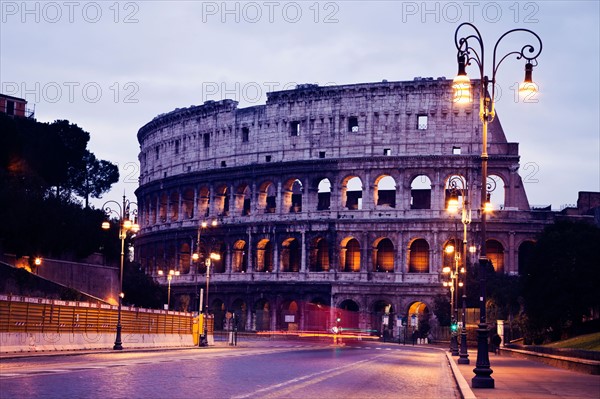 Italy, Rome. Coliseum at sunrise. Photo : Henryk Sadura