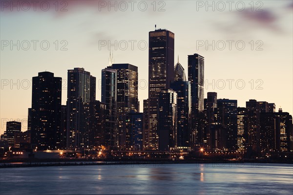 USA, Illinois, Chicago, City view. 
Photo: Henryk Sadura