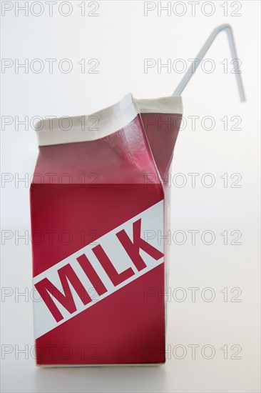 Studio Shot of milk carton. Photo: Jamie Grill