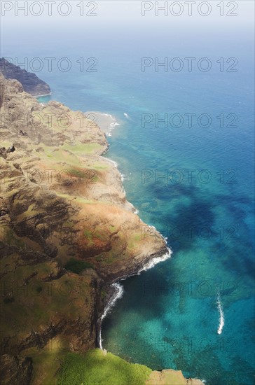 Elevated view of coast. Photo : Jamie Grill