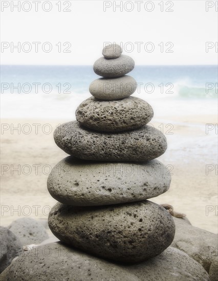 Stack of pebbles. Photo: Jamie Grill