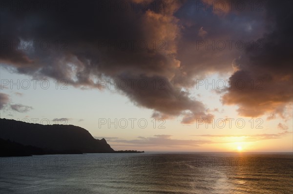 Coastline at sunset. Photo: Jamie Grill