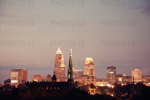 City skyline at dusk. Photo: Henryk Sadura