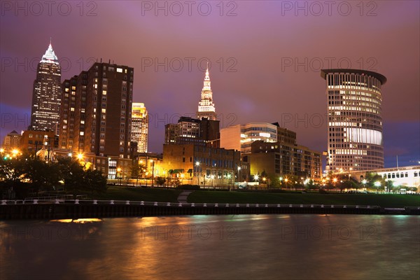 City skyline at night. Photo: Henryk Sadura