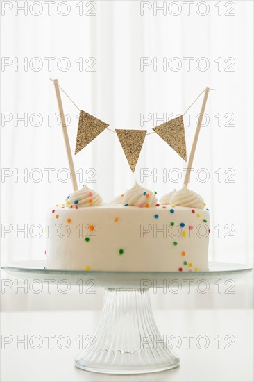 Studio Shot of brithday cake