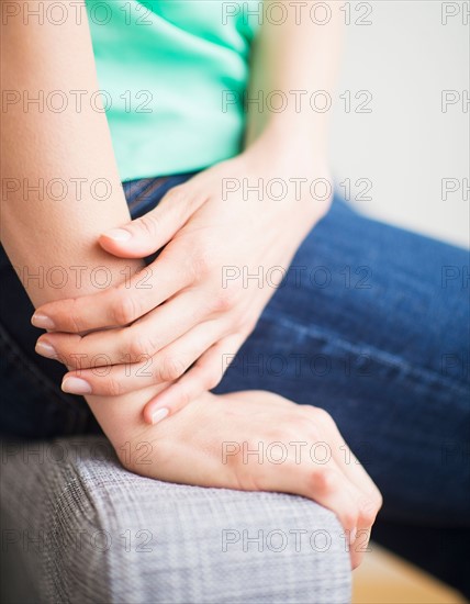 Close up of woman's hands