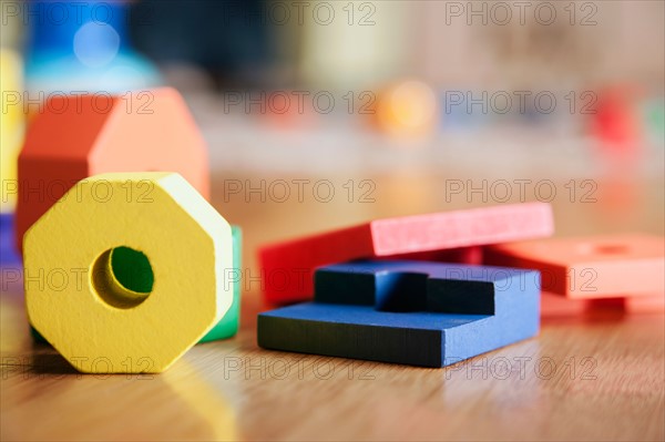 Children's toys on floor