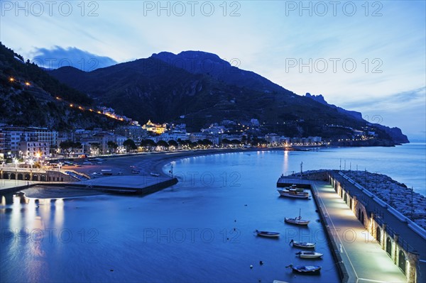 Waterfront at sunrise