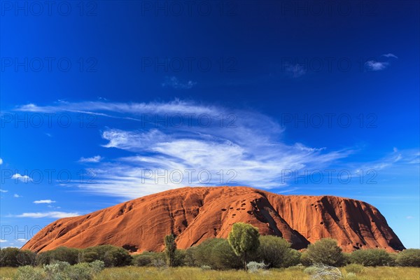 Rock formation in national park