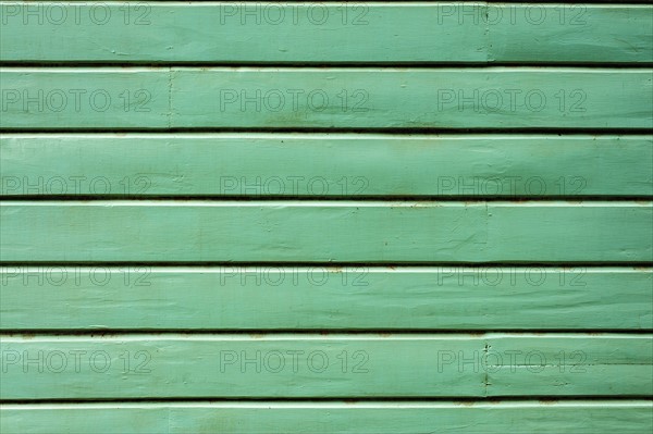 Green wooden board