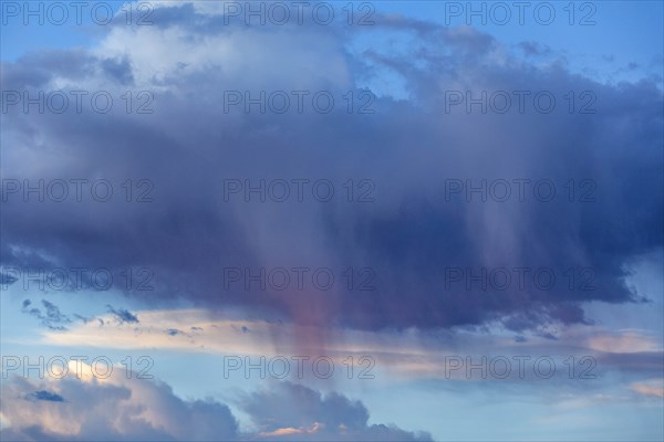Cloudscape with rain clouds
