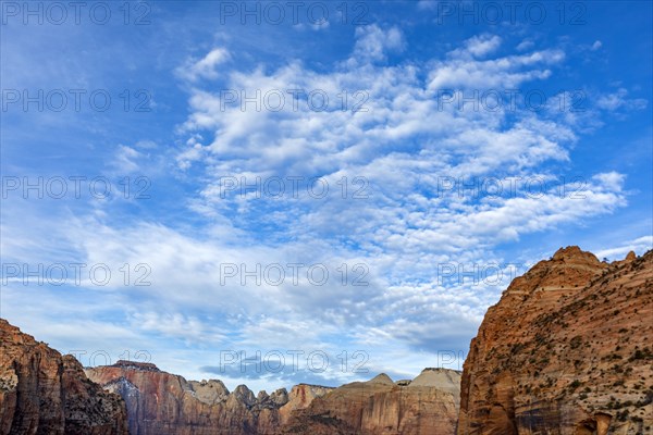 Canyon at Zion National Park in Utah, USA