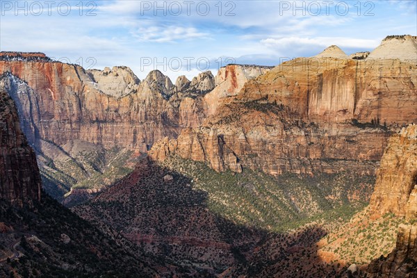 Canyon at Zion National Park in Utah, USA