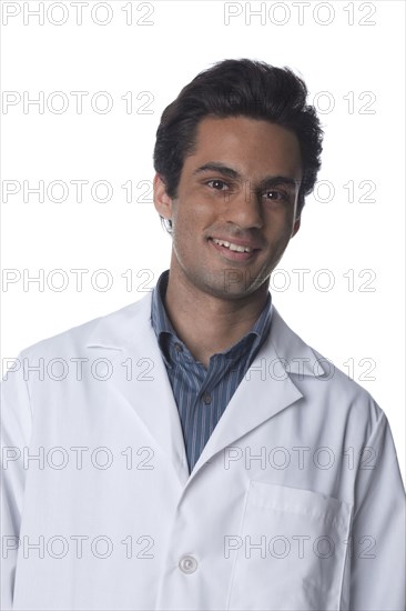 Smiling Indian doctor