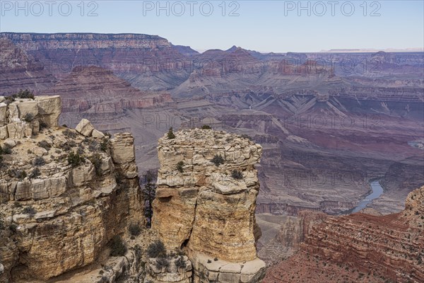 Grand Canyon National Park rock formations