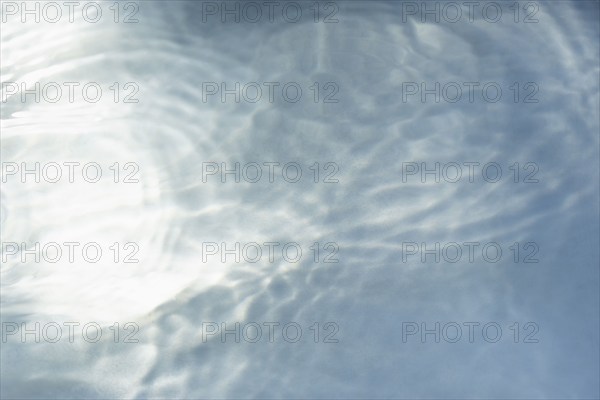 Calm water surface with sunlight reflection, Nashville, Tennessee, USA