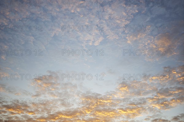 USA, Tennessee, clouds on sky in evening light, Nashville, Tennessee, USA