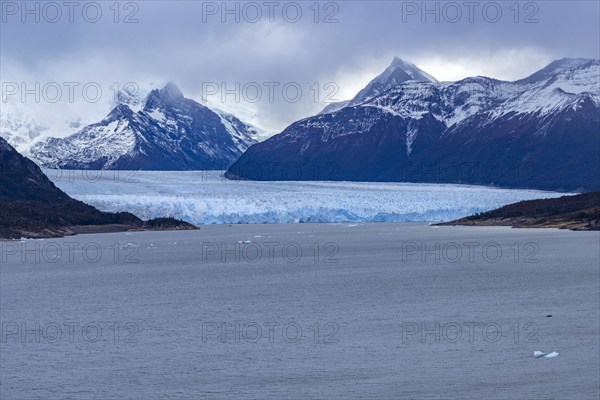 Argentina, Santa Cruz, El Calafate, Clouds over Perito Moreno Glacier, El Calafate, Santa Cruz, Argentina