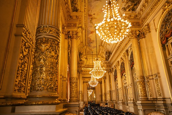 Salón Dorado (Golden Room) in Teatro Colon, Buenos Aires, , Argentina