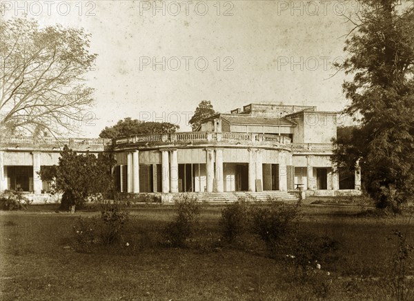 The Bank of Bengal. The Bank of Bengal. Patna, India, circa 1905. Patna, Bihar, India, Southern Asia, Asia.