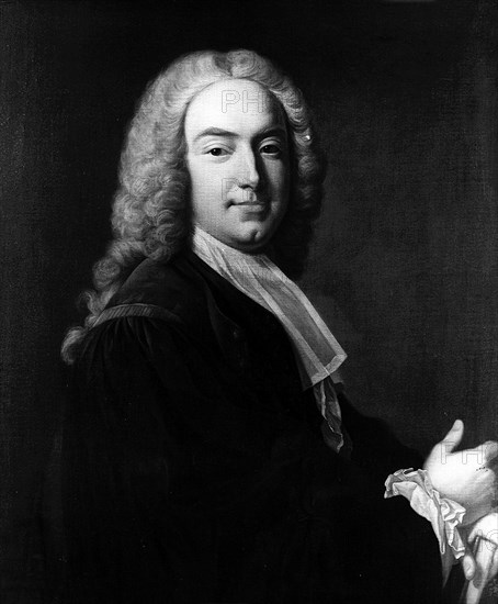 William Murray. Portrait of William Murray (1705-1793), the first Earl of Mansfield and son of the fifth Viscount of Stormont, was a British judge and politician who reached high office in the House of Lords. Murray played a key role as in the abolition of slavery in England. England, circa 1745. England (United Kingdom), Western Europe, Europe .