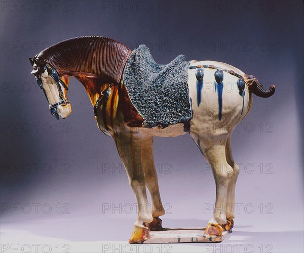 Tomb figure of a Ferghana horse