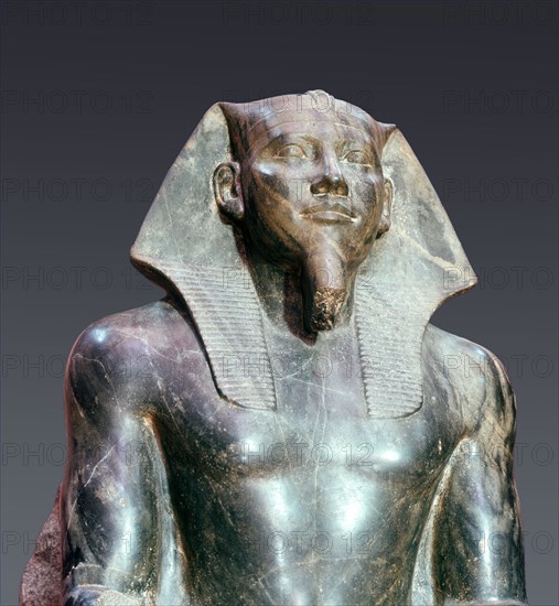 A statue of King Chephren