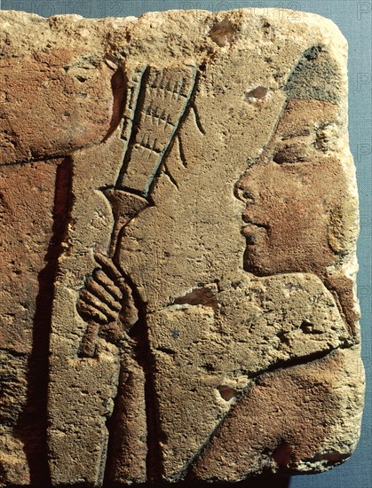 A fragment of a relief