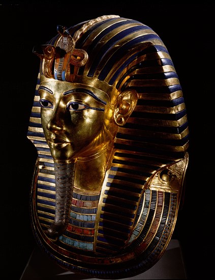 The mask of Tutankhamun