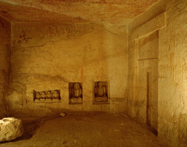 The tomb of Meresankh, one of the queens of Khephren