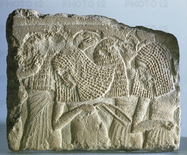 A fragment of a relief