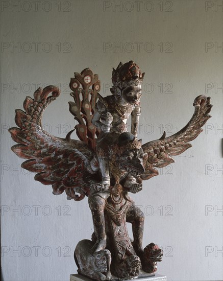 Vishnu (Wisnu) on his mount Garuda