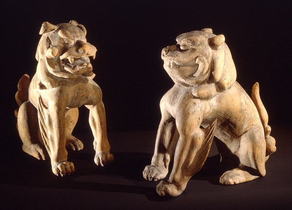 Pair of lions