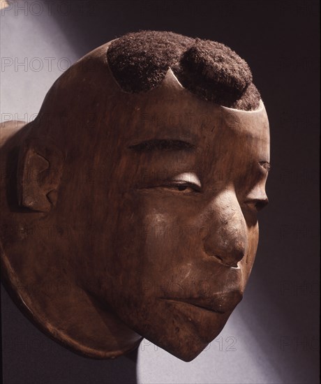 Mask used in dances accompanying male circumcision rites