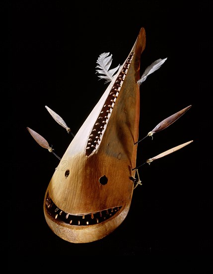 Shamans mask in the form of a whale