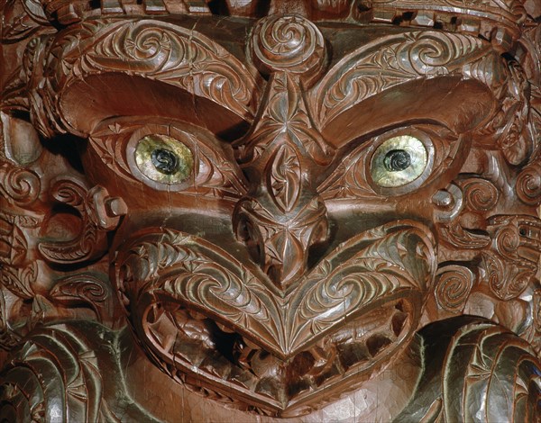 Te Hau Ki Turanga meeting house, built by the Ngati Kaipoho tribe in 1842