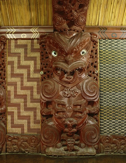 Te Hau Ki Turanga meeting house, built by the Ngati Kaipoho tribe in 1842