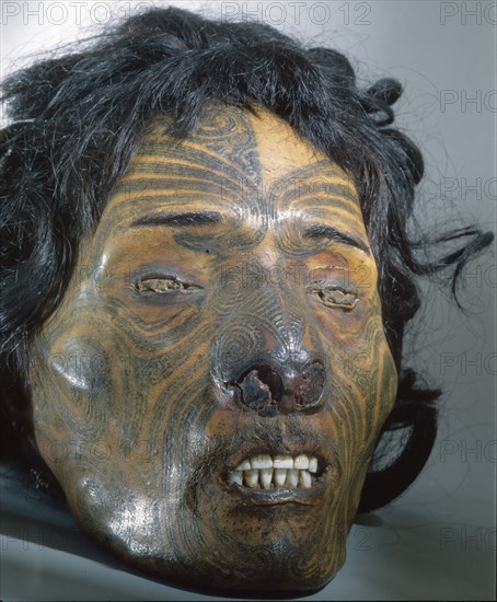 Maori sometimes preserved the heads of revered chiefs who died in battle far from home, or those of important enemies