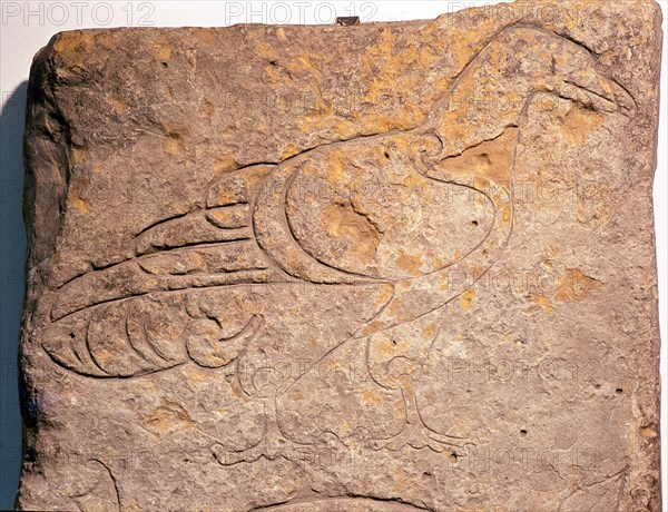 Pictish symbol stone from Broch of Burrian, Harray