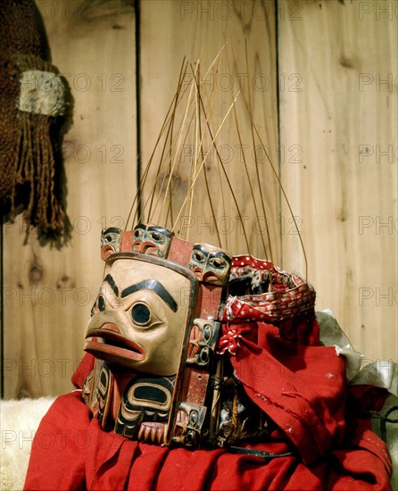 Mask/headdress from the Treasure House of Gitanmaks village