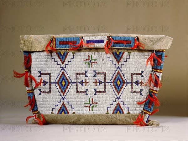 Beadwork saddlebag