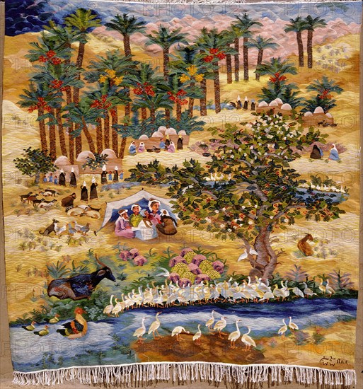 Oasis, 1984, by Ali Selim (born 1946)