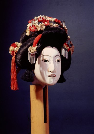 Bunraku   puppet head