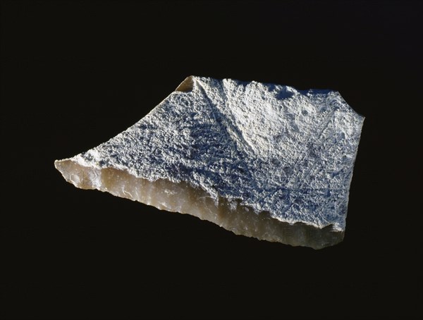 Neolithic stone scraper, one of the oldest artifacts to be found in the region